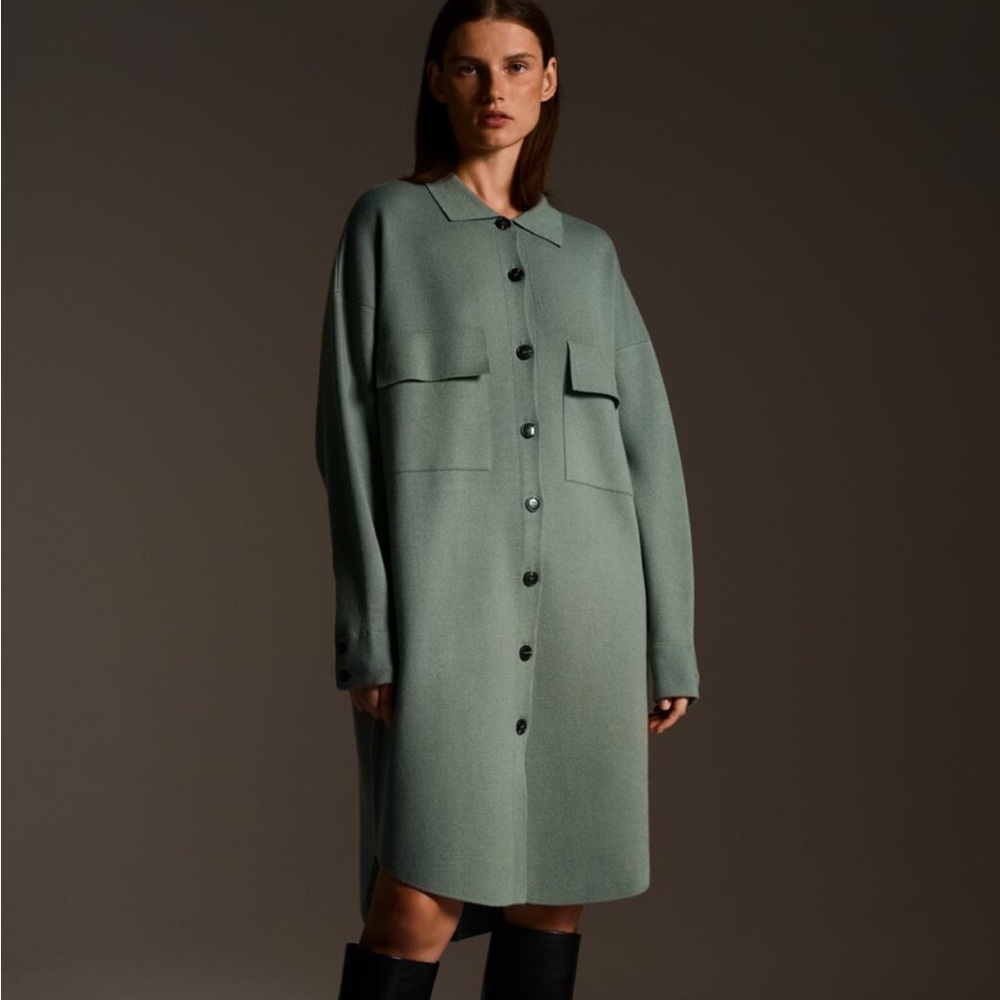 Zara knit shacket